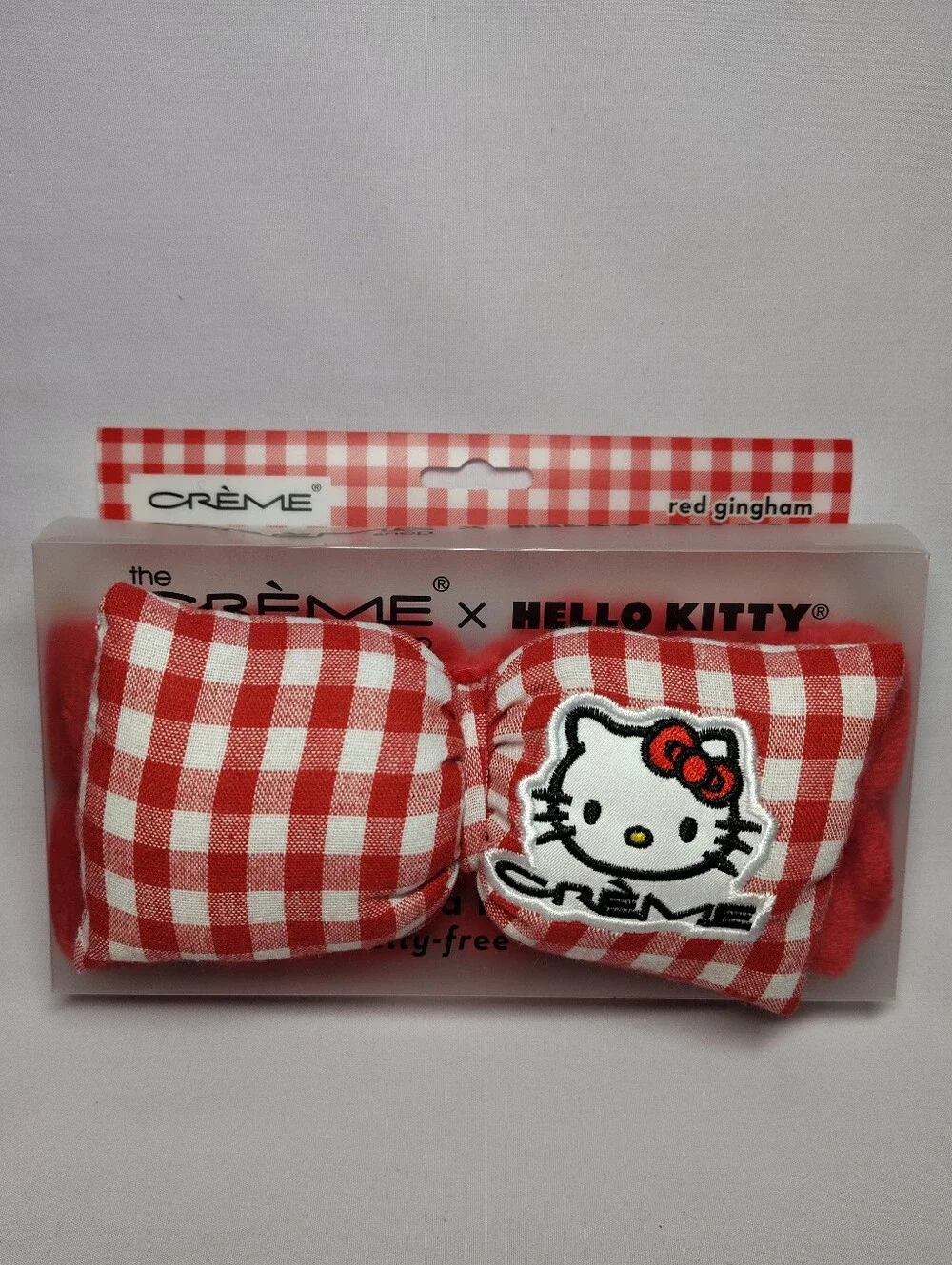 The Creme Shop x Hello Kitty Sleep Mask 50th Anniversary & Spa Makeup Headband